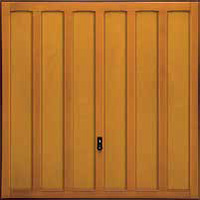 Hormann Series 2000 timber up and over garage doors Style 2007 Jacobean