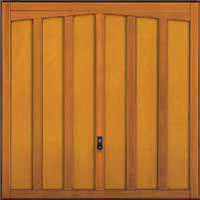 Hormann Series 2000 timber up and over garage doors Style 2008 Tudor